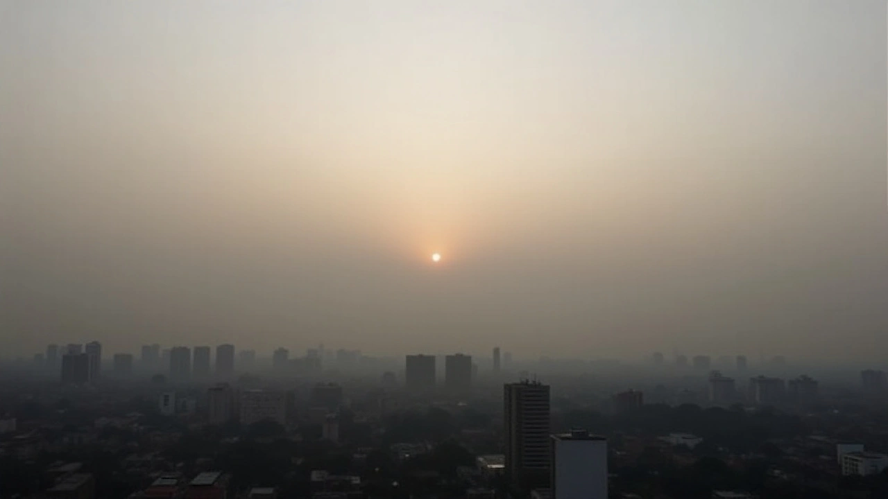 Goiânia Acorda Envolta em Densa Nuvem de Fumaça