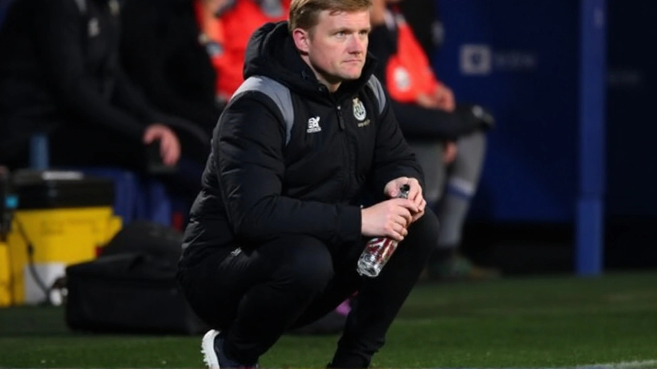 Newcastle United em apuros na Champions League: Howe precisa mudar rumo