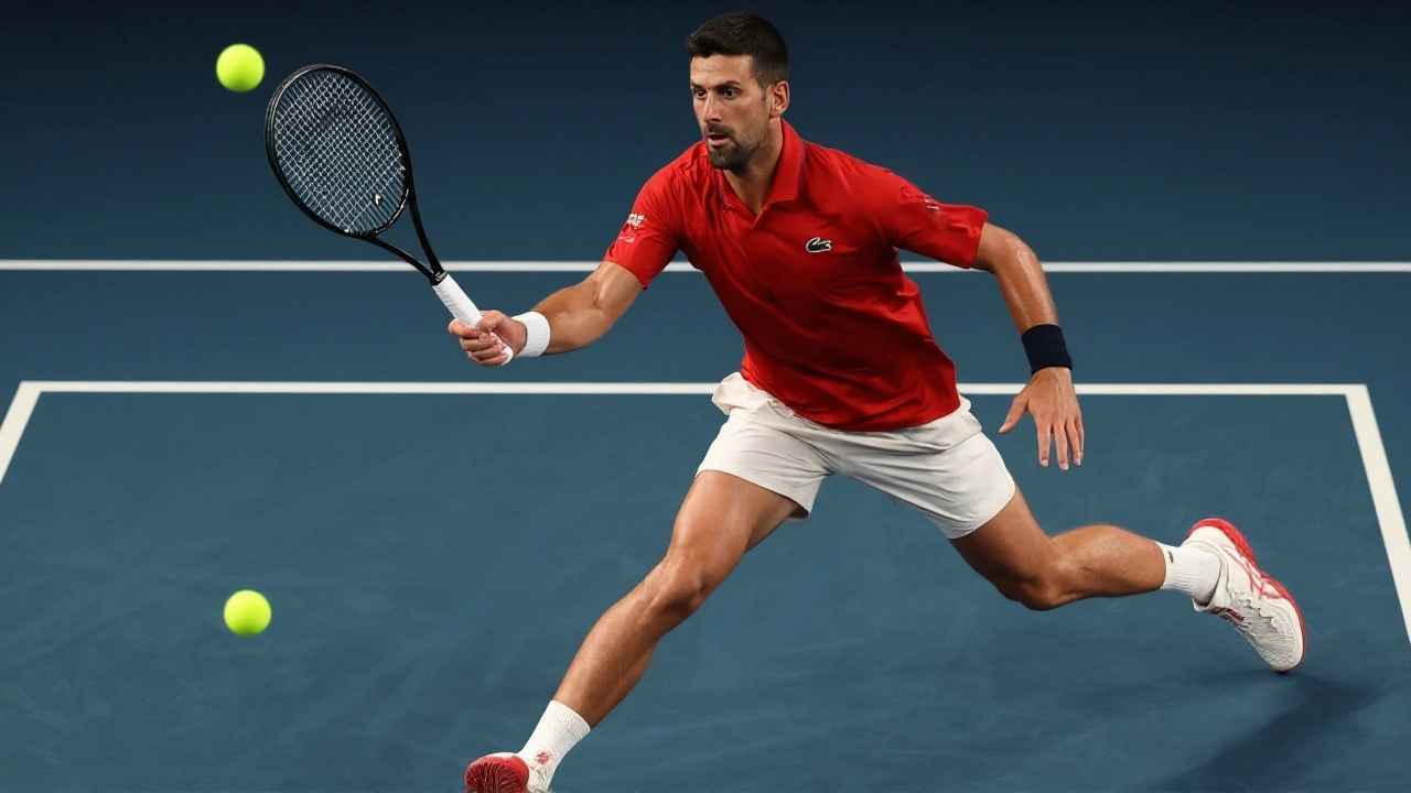 Djokovic supera calor e doença e vira o mais velho nos quartas do Shanghai Masters