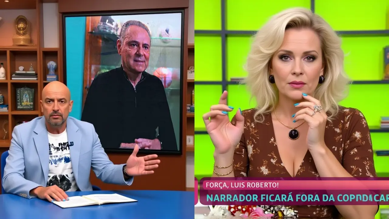 Luís Roberto é homenageado por amigos e Galvão Bueno após anúncio de cura